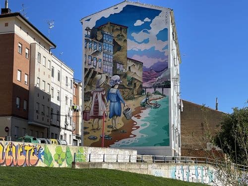 Mural "nuestra playa"