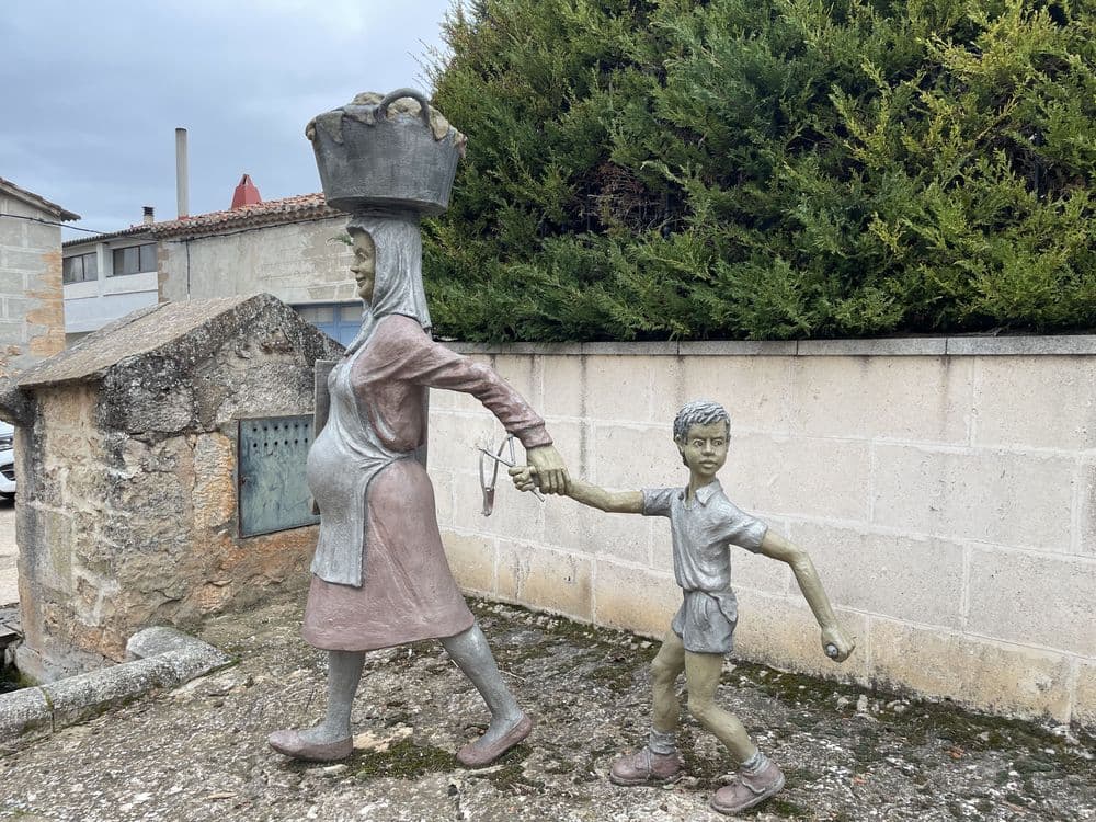 Escultura "La Lavandera"