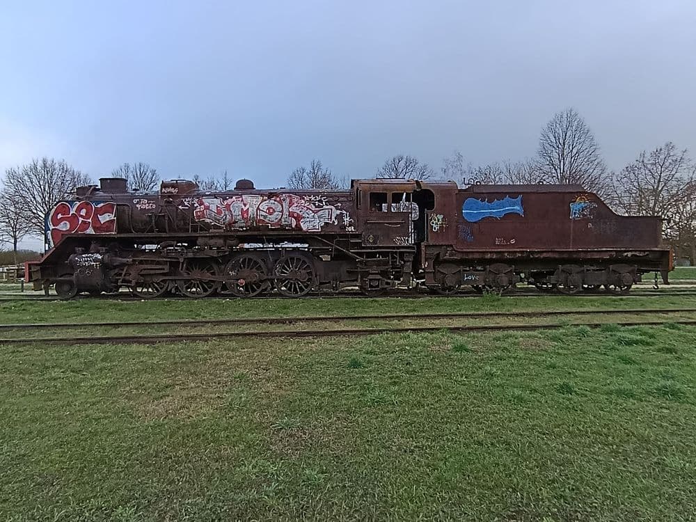 Locomotora Mikado de Horna