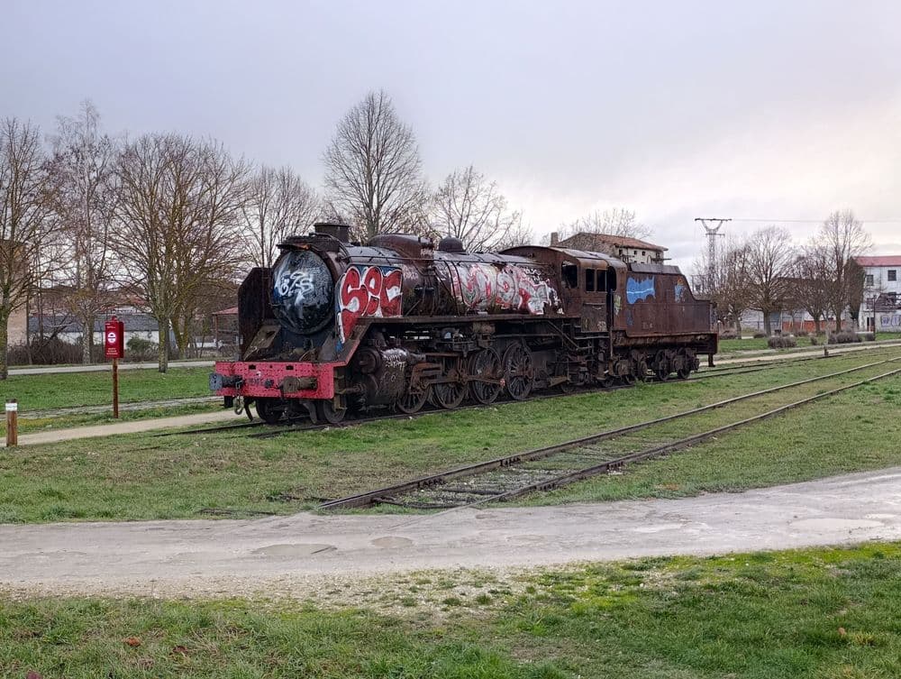 Locomotora Mikado de Horna
