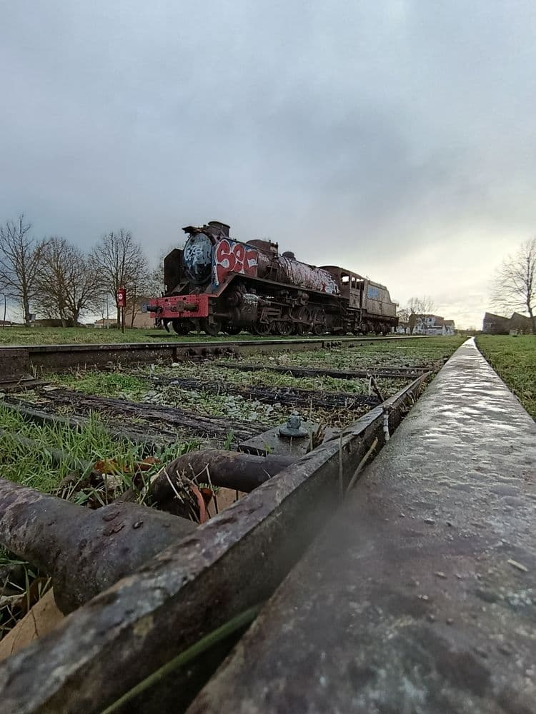 Locomotora Mikado de Horna