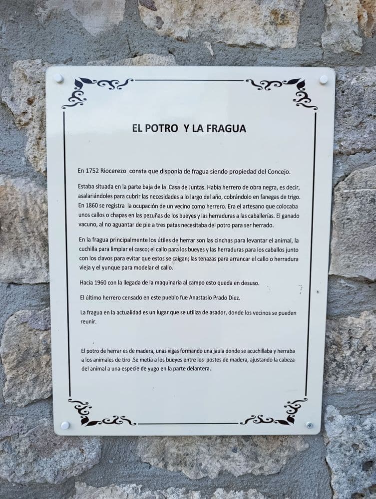 El Potro y la Fragua de Riocerezo