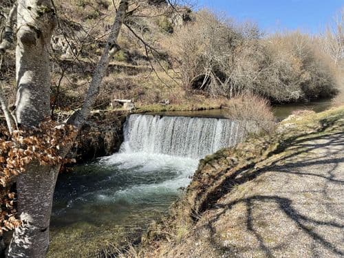 Cascadas de la Ferrería en Barbadillo de Herreros