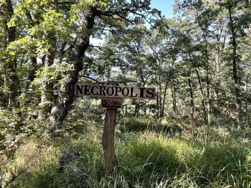 Necrópolis El Otero en Crespos